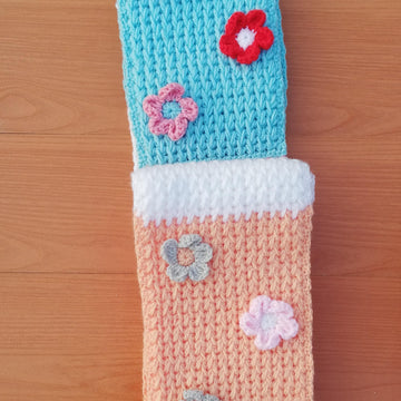 Flowery scarf