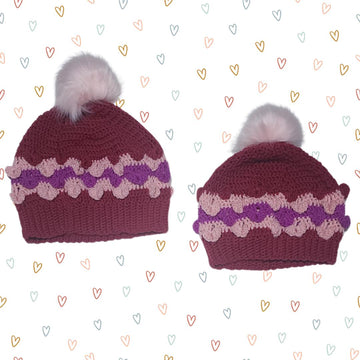 Dropped Heart Hat