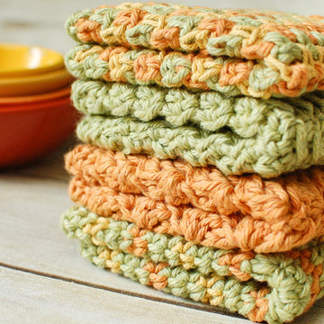 Set of 4 Crochet Dishcloths