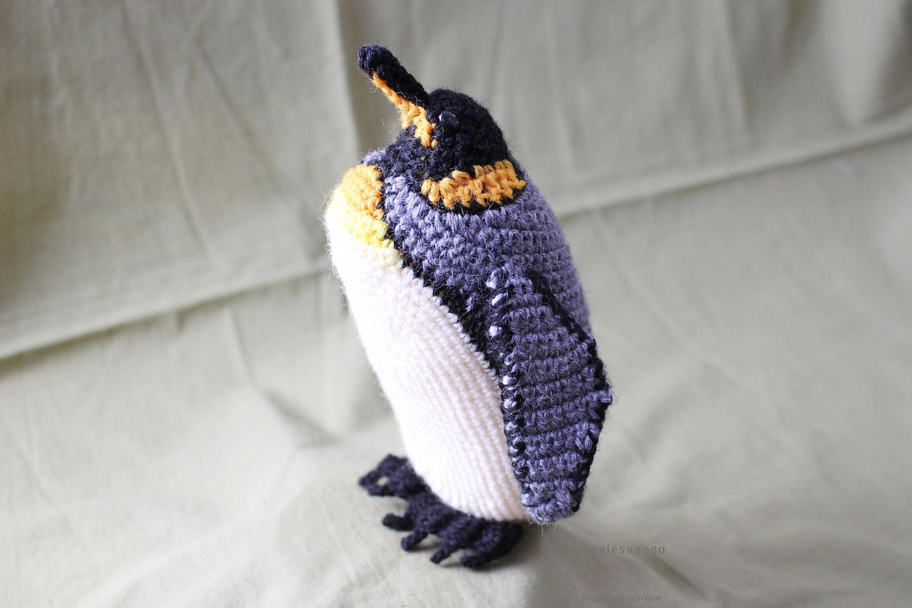 King penguin amigurumi