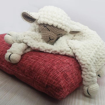 Lamb Blanket Toy