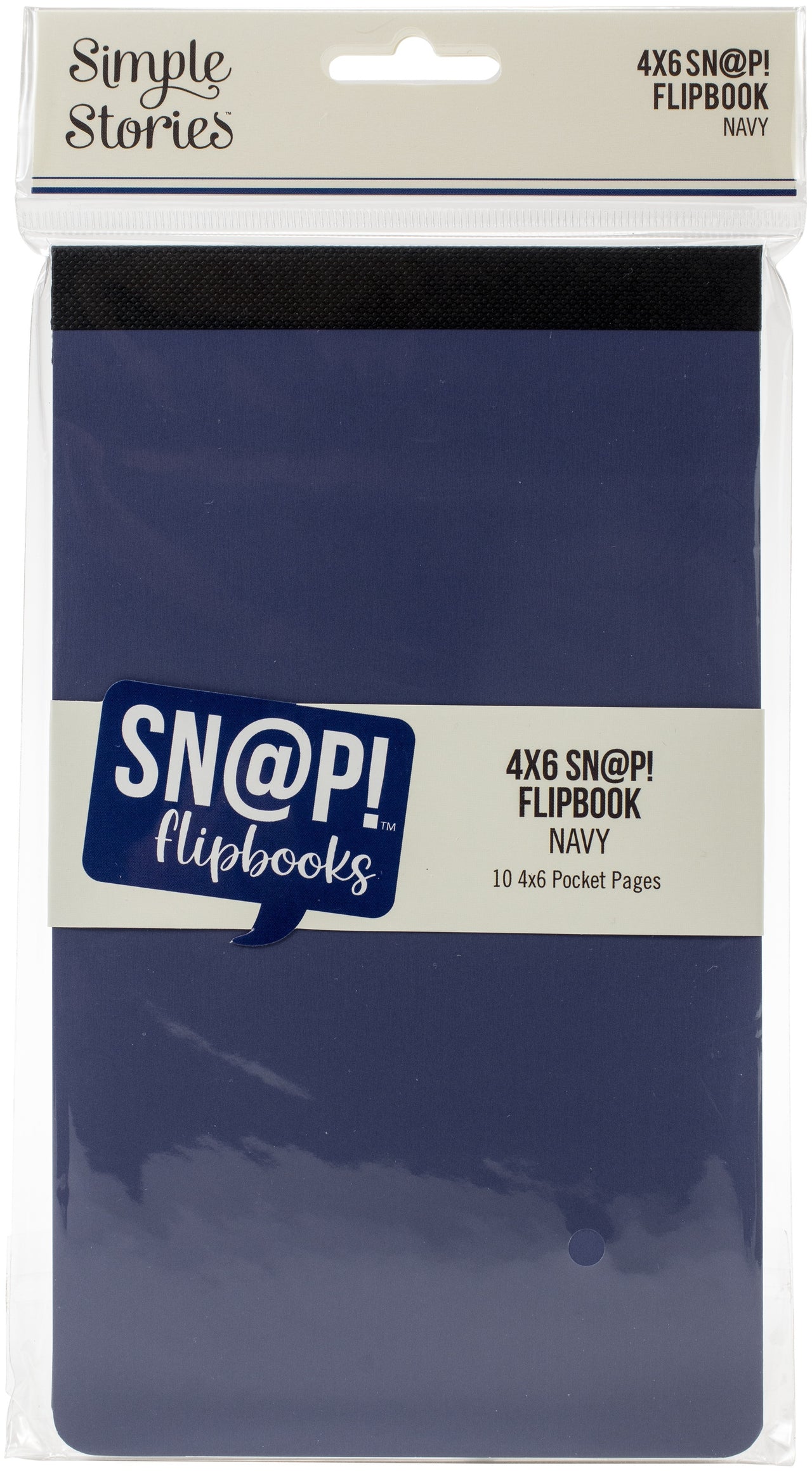 Simple Stories Sn@p! Flipbook 4"X6" - Navy