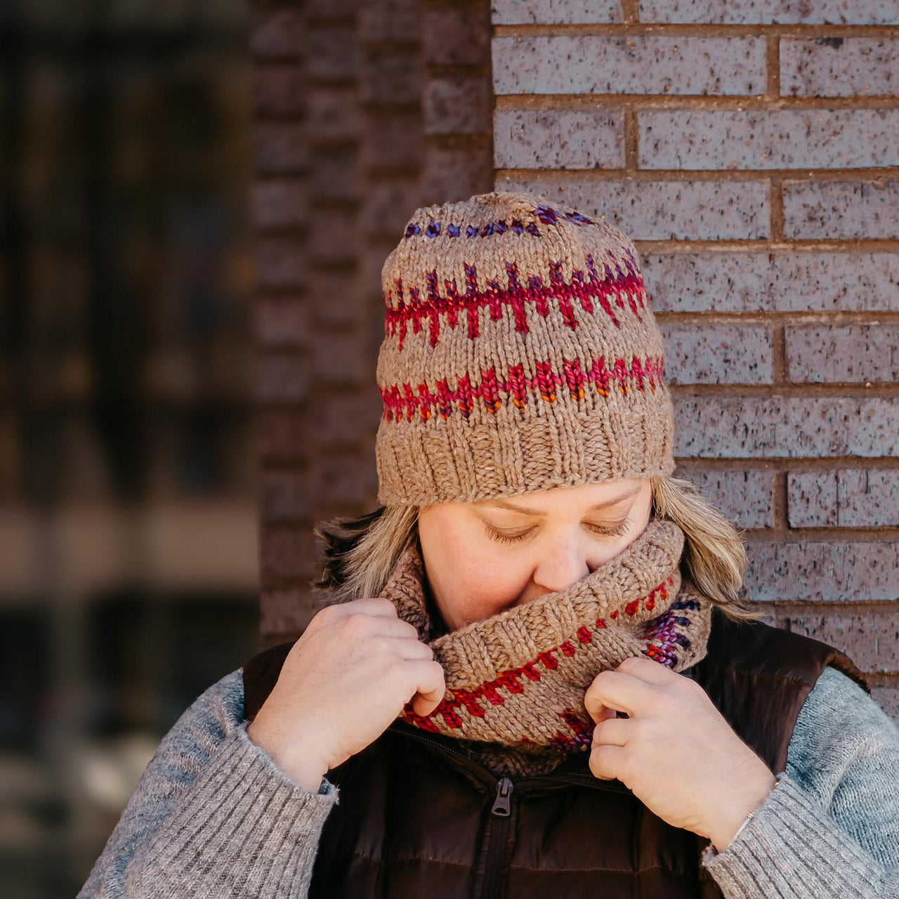 Midnight Sunrise Hat