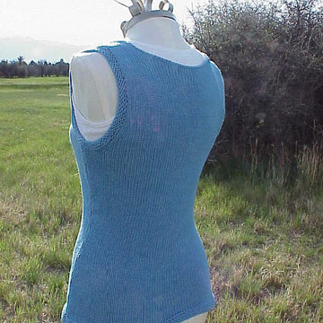 Drapey Cowl Neck Tank Top