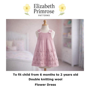 Baby Flower Pinafore Dress P42