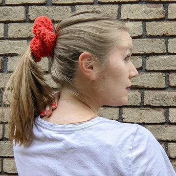 Giant Lacy Scrunchie