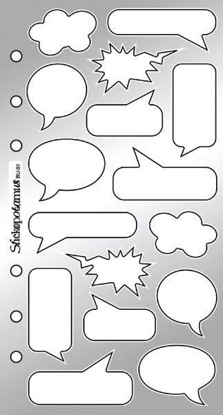 Sticko Stickers - Comic Book Captions