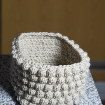 Bobble square basket