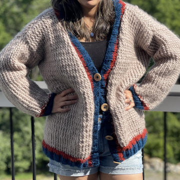 Fall Spice Nutmeg Cinnamon Cardigan