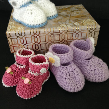 Button-Strap Bootie
