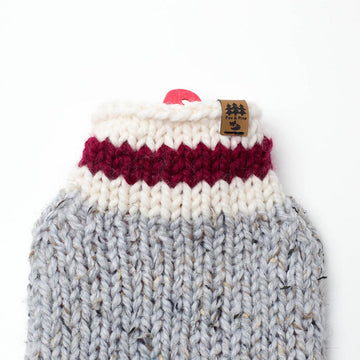 Roots Red Stripe Hot Water Bottle Cover