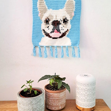 French Bulldog Tapestry Wall Hanging