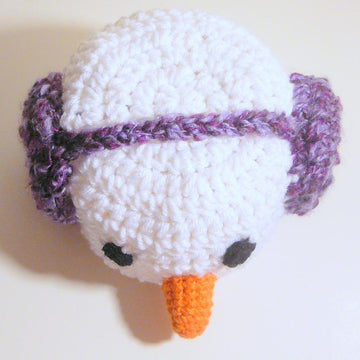 Snowman Hat - Earmuffs