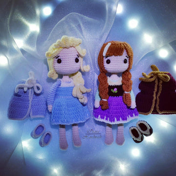 Elsa and Anna pattern