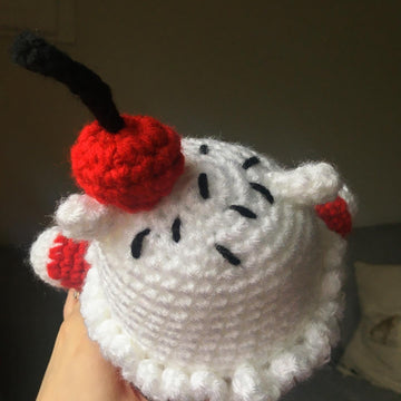 Vanilla Cherry Ice Cream Bear