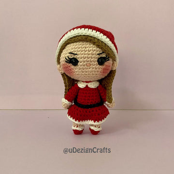 Santa Boy & Girl (2-in-1 pattern)