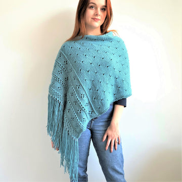 'Sea Sparkle' Poncho/Wrap