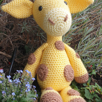 Savanna Savannah Animal Set Elephant Giraffe Hippo Hippopotamus Lion Zebra crochet amigurumi