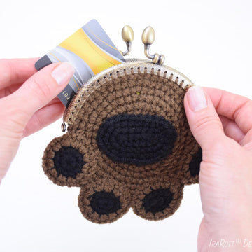 Pumpkin The Cat Paw Coin Purse