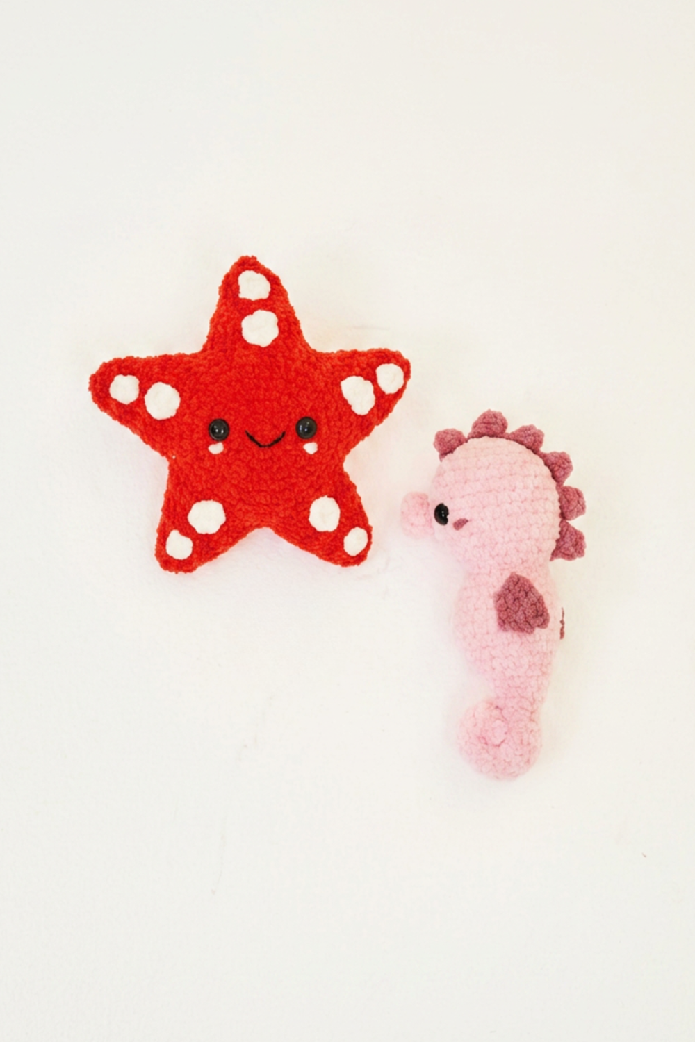 Seahorse and Starfish in Soft & Cosy Super Chunky - 10276 - Downloadable PDF