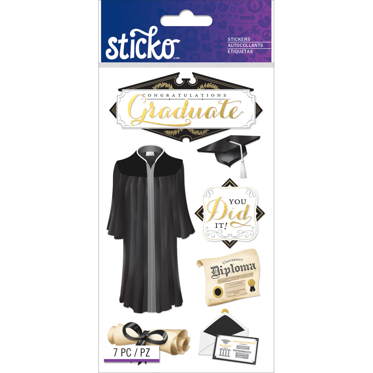 Sticko Stickers - Congratulations Grad