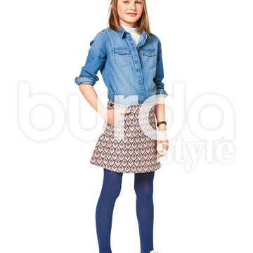 Burda Style Girl/Girl Plus Skirt B9356 - Paper Pattern, Size 6-13