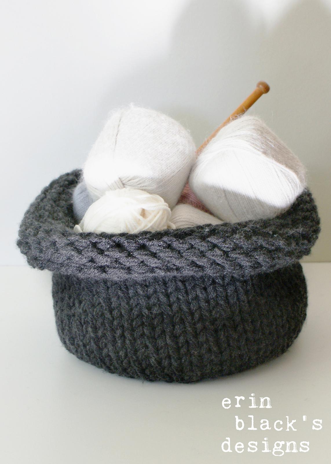 Chunky Knit Baskets Set of 3 (homdec013)