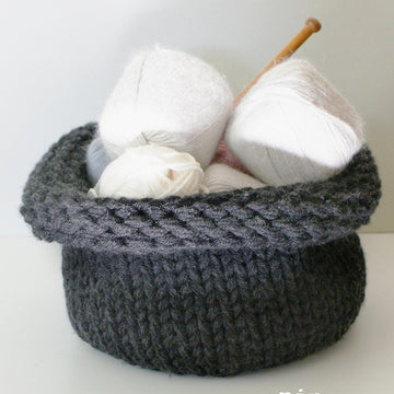 Chunky Knit Baskets Set of 3 (homdec013)
