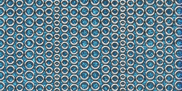 Elizabeth Craft Designs Elizabeth Craft Glitter Dots Assorti Peel-Off Stickers - Turquoise