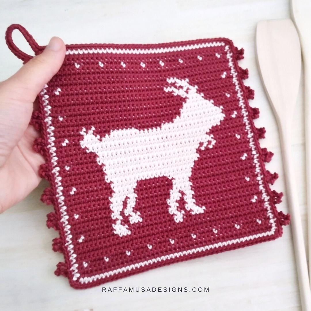 Goat Potholder
