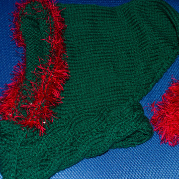 Pixie Hood with Point and Tassel