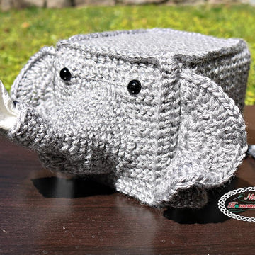 Elephant Tissue Box Cover