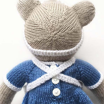 Nurse teddy bear pattern 19046