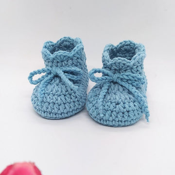 Wavy Baby Booties