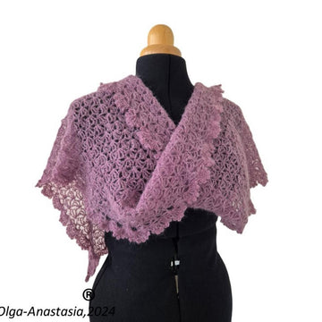 Stole or palantine crochet