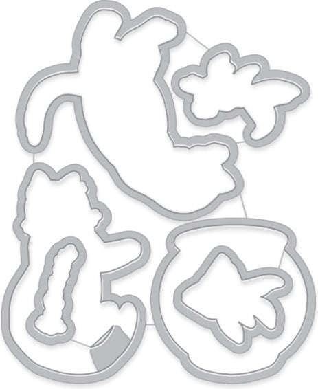 Hero Arts Frame Cut Dies - Curious Cat