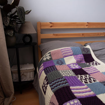 Scandinavian Blanket  winter sun