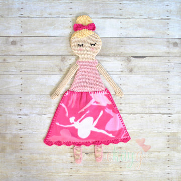 Bella Ballerina Fleece Lovey