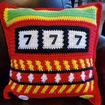 Slot Machine Pillow