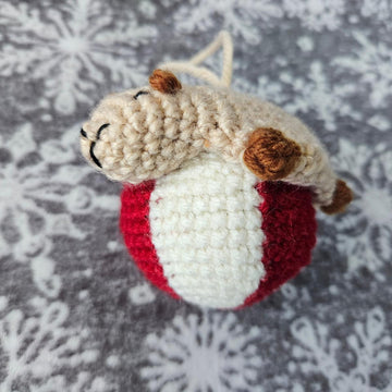 Christmas Capybara Bauble
