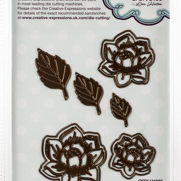 Creative Expressions Floral Craft Dies By Lisa Horton - Layered Roses