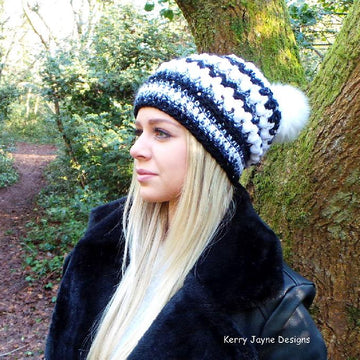 Sky Fall Slouch Beanie