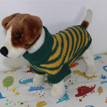 Dog Swirl Stripe Sweater Circular