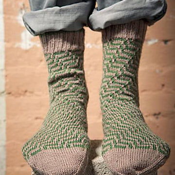 Elusive Bias Socks