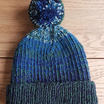 Odds and Ends Beanie/Bobble Hat
