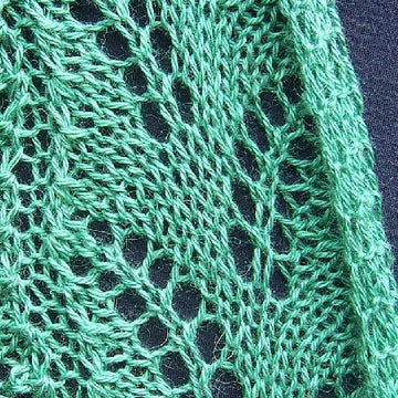 Blooming Liriope scarf