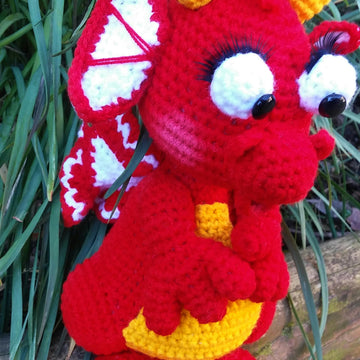 Dragon crochet pattern