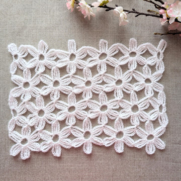 Seamless Crochet Motif #100