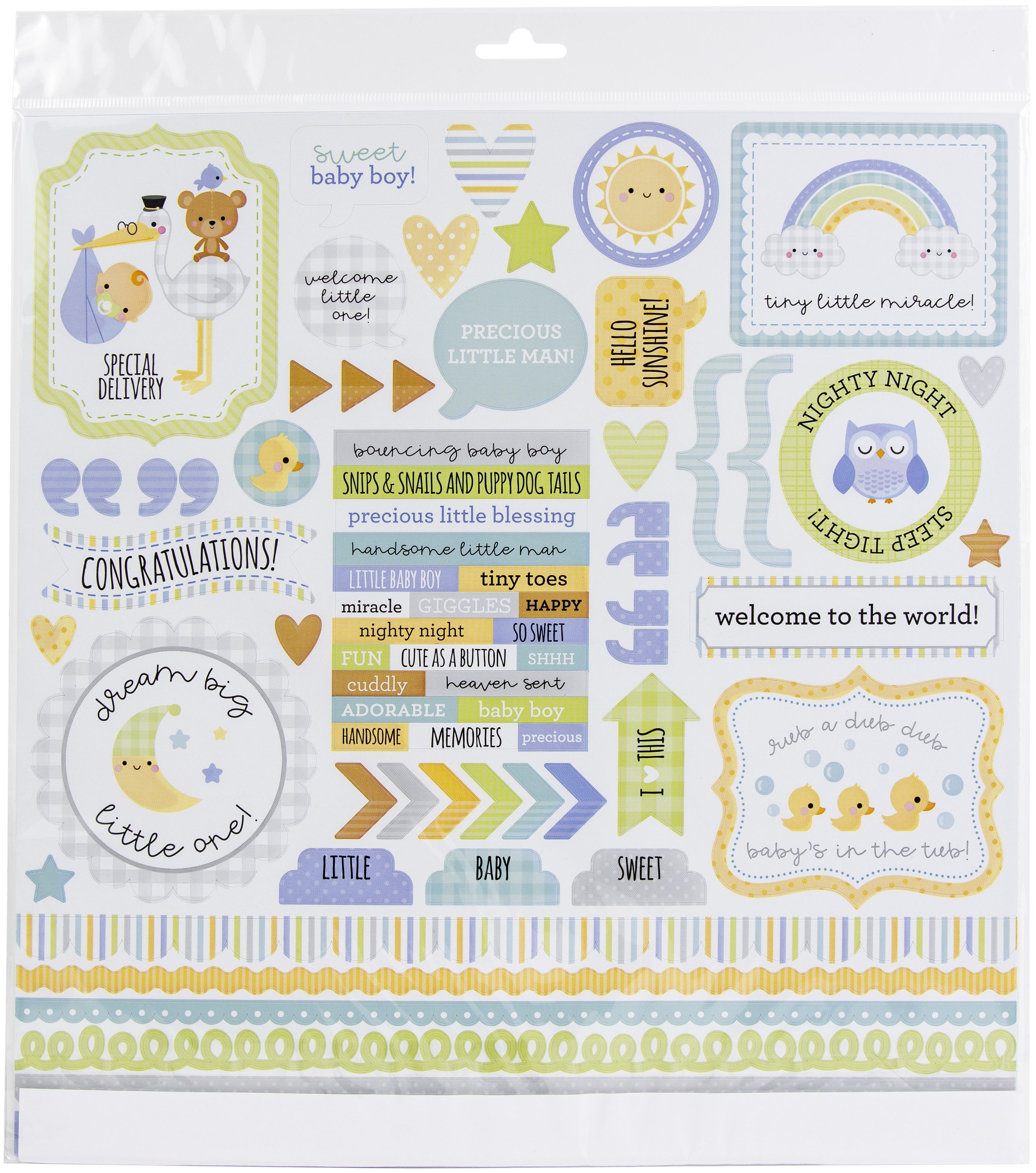 Doodlebug Double-Sided Paper Pack 12"X12" 12/Pkg - Special Delivery