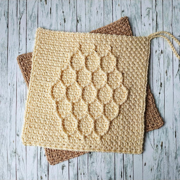 Honeycomb washcloth